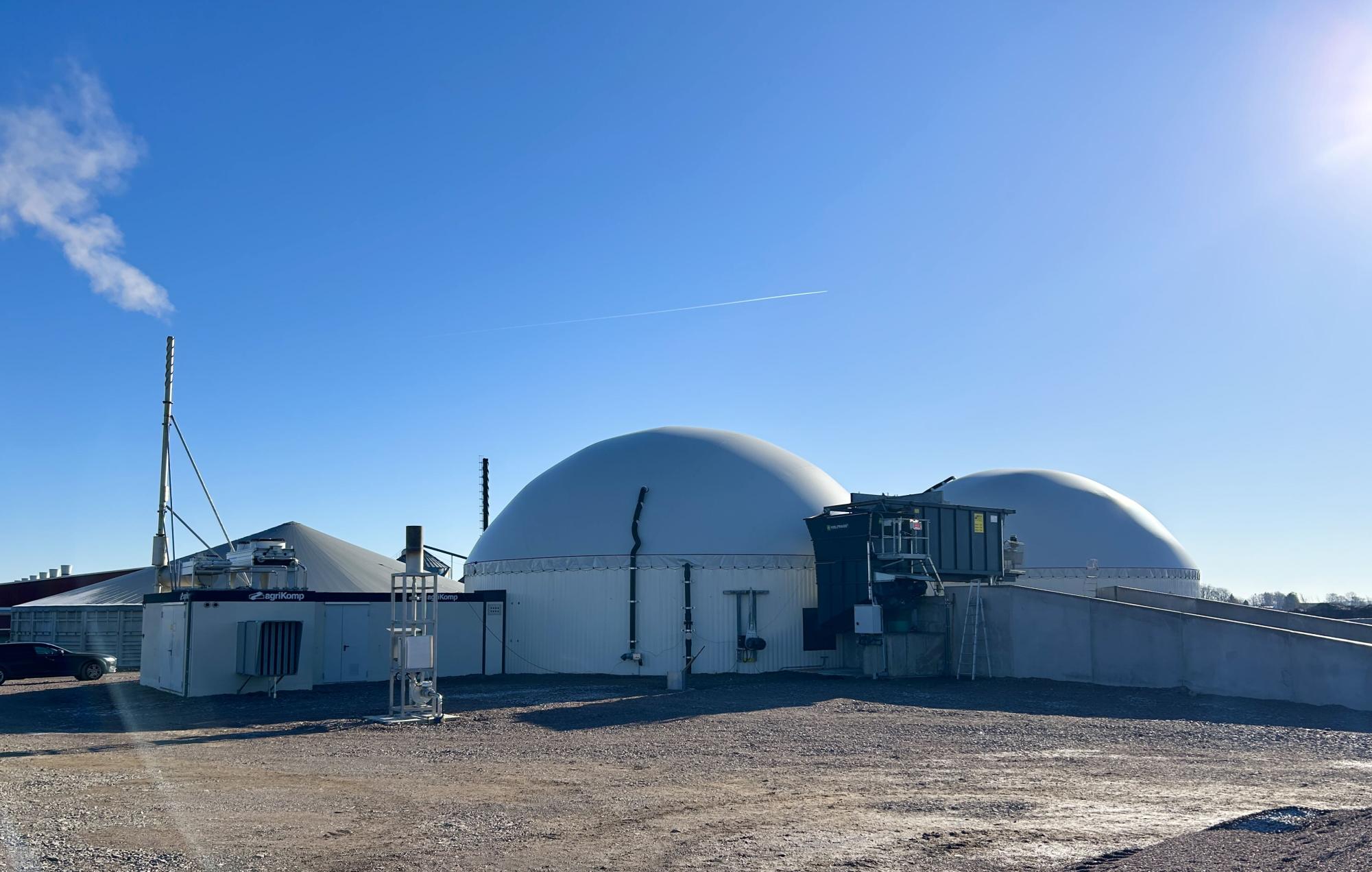 Biogasproduktion agriKomp i Sverige